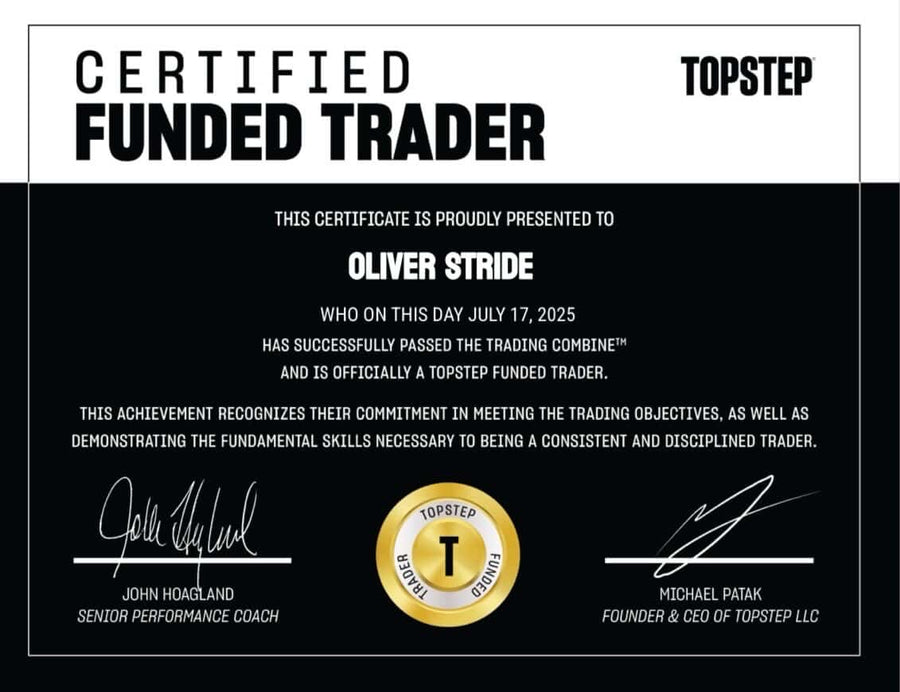 Oliver Stride  award image